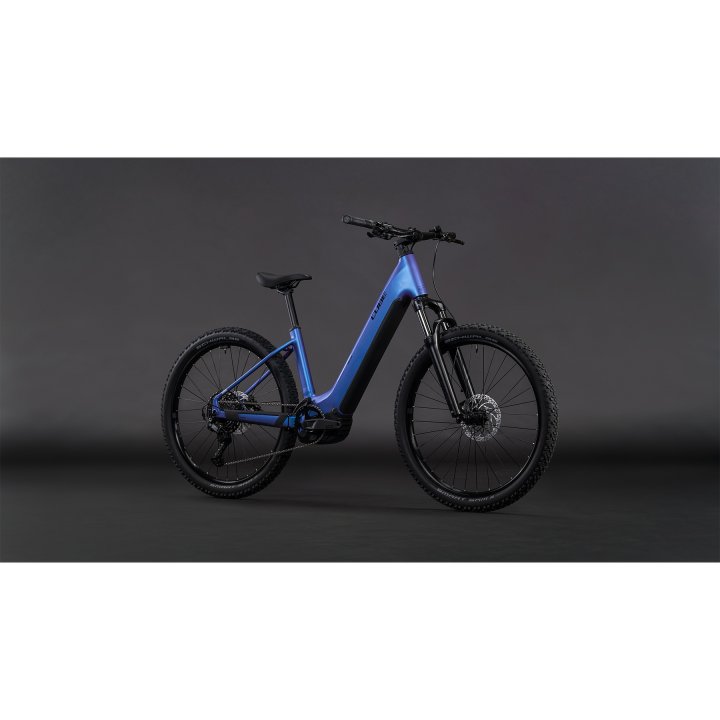 CUBE Bicicleta Eléctrica de Montaña - REACTION HYBRID ONE 800 - Easy Entry - 2026 - blueiris / reflect - Imagen 3