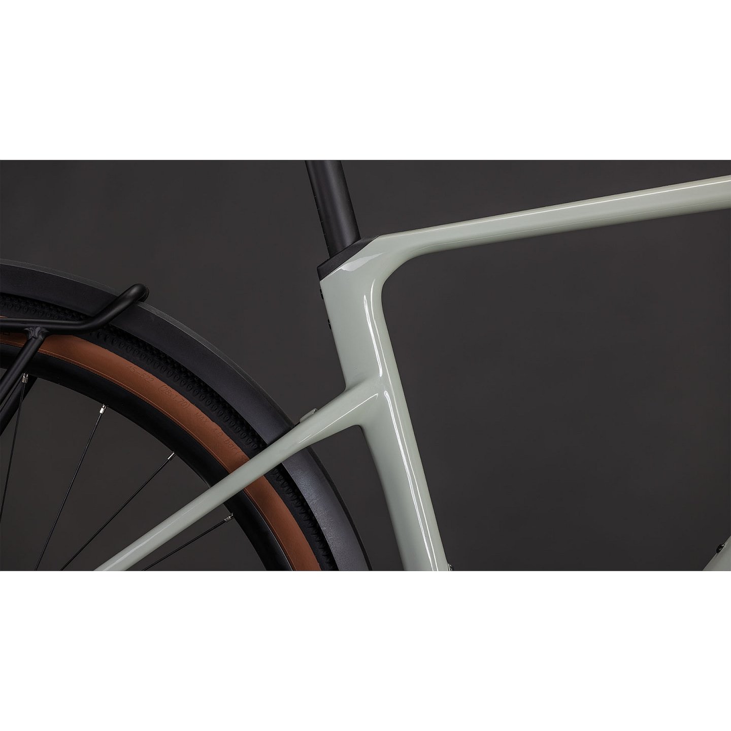 CUBE Bicicleta Eléctrica Gravel Carbono - NUROAD HYBRID C:62 Race 400X FE - 2026 - reedbeige / black - Imagen 6