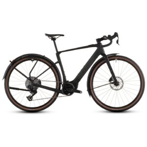 CUBE Bicicleta Eléctrica Gravel Carbono - NUROAD HYBRID C:62 EXC 400X FE - 2026 - blackline