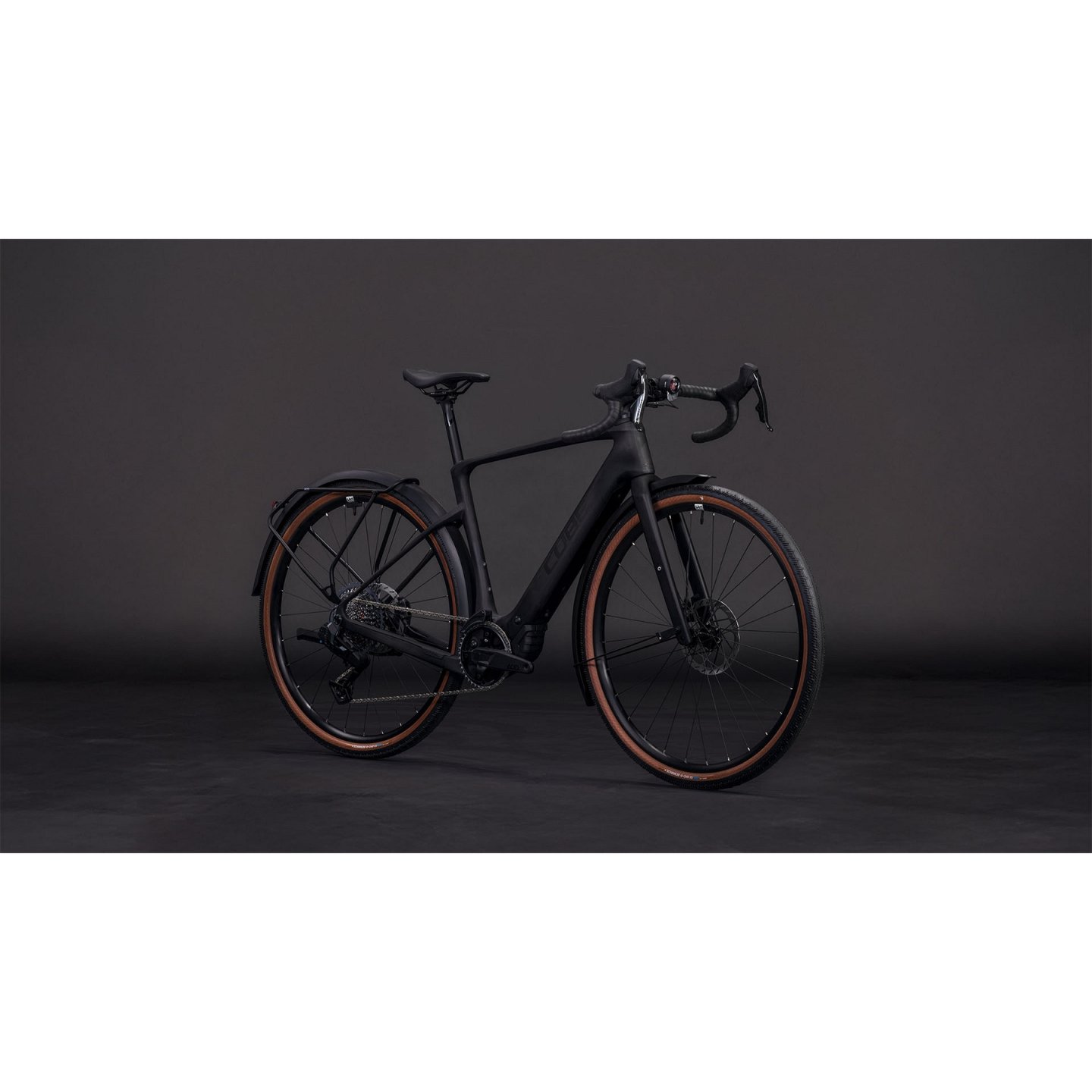CUBE Bicicleta Eléctrica Gravel Carbono - NUROAD HYBRID C:62 EXC 400X FE - 2026 - blackline - Imagen 3