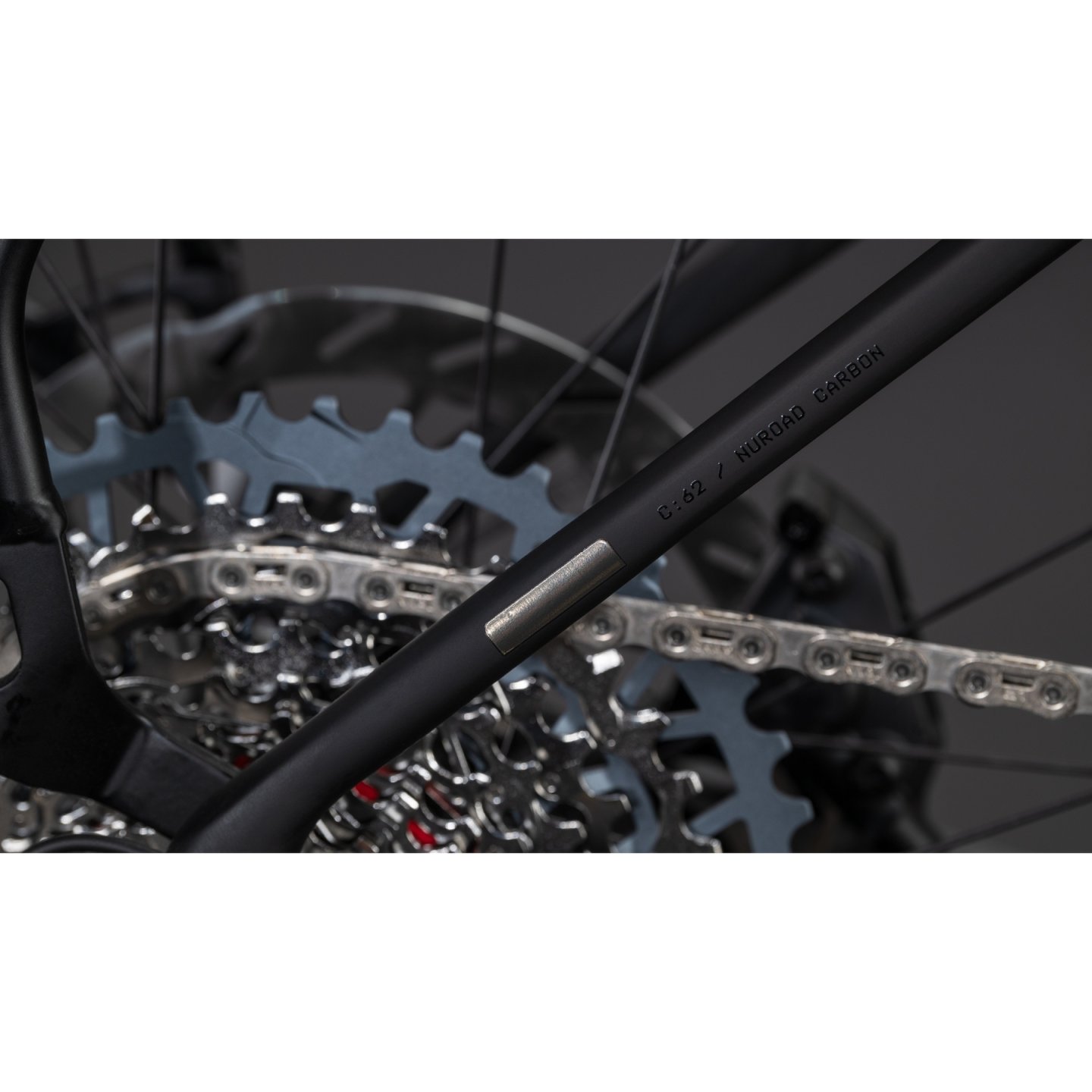 CUBE Bicicleta Eléctrica Gravel Carbono - NUROAD HYBRID C:62 EXC 400X FE - 2026 - blackline - Imagen 7