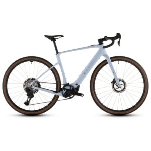 CUBE Bicicleta Eléctrica Gravel Carbono - NUROAD HYBRID C:62 SLX 400X - 2026 - iceblue / prism