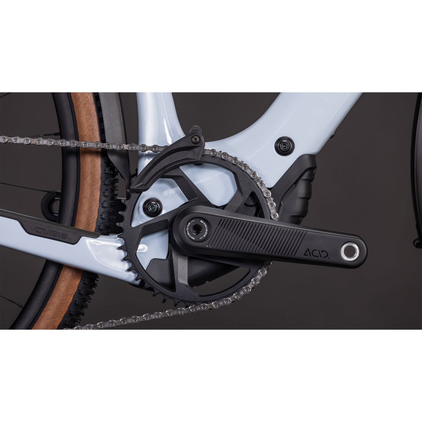 CUBE Bicicleta Eléctrica Gravel Carbono - NUROAD HYBRID C:62 SLX 400X FE - 2026 - iceblue / prism - Imagen 8