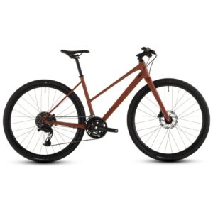 CUBE Bicicleta Urbana Fitness - NULANE Race - Trapeze - 2026 - amber / black