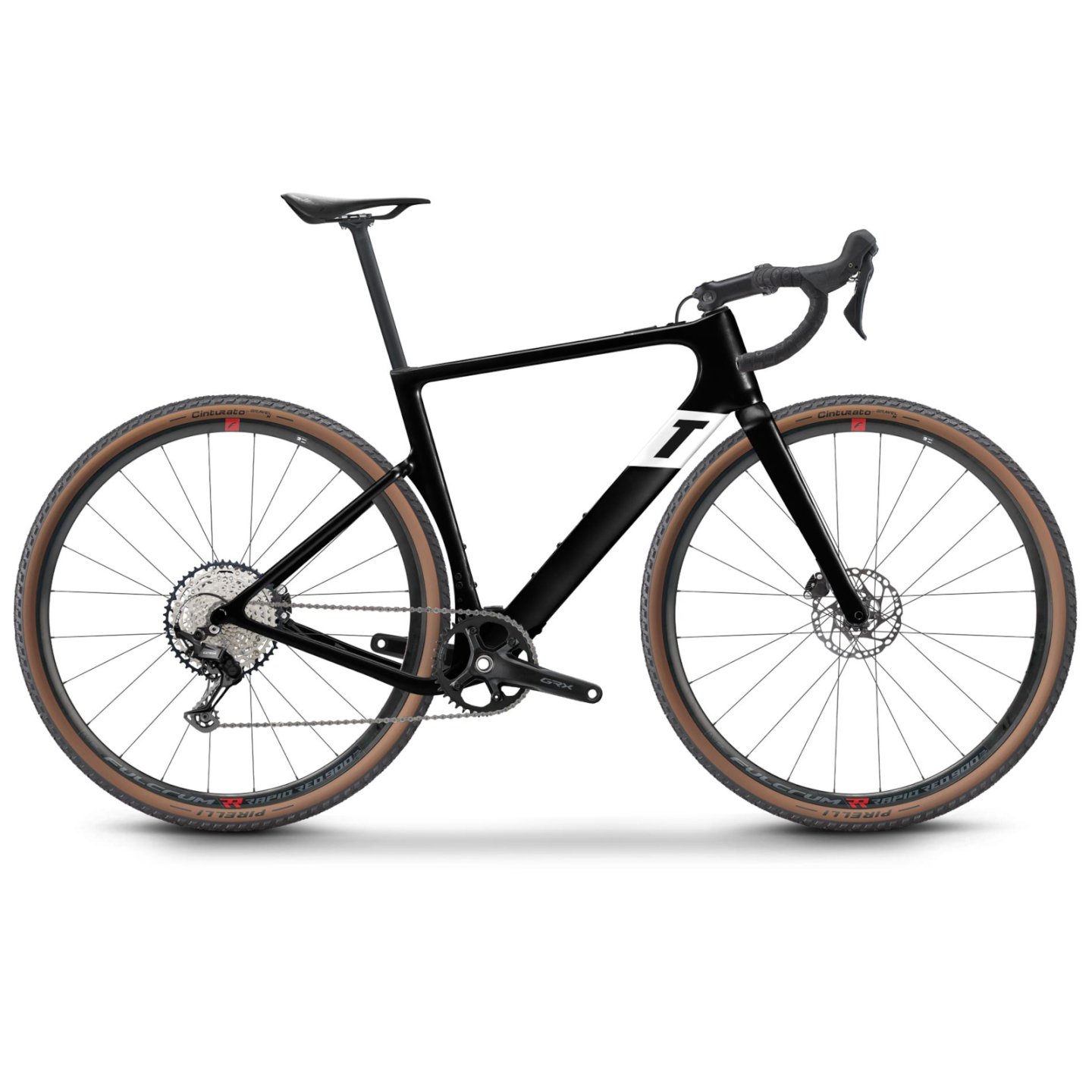 3T ULTRA BOOST - Bicicleta eléctrica gravel de carbono - 2026 - black/white