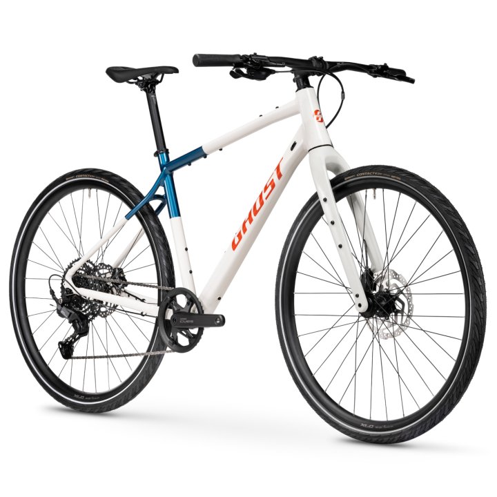 Ghost URBAN ASKET - Bicicleta de ciudad - 2026 - white / deep sea blue glossy - Imagen 3