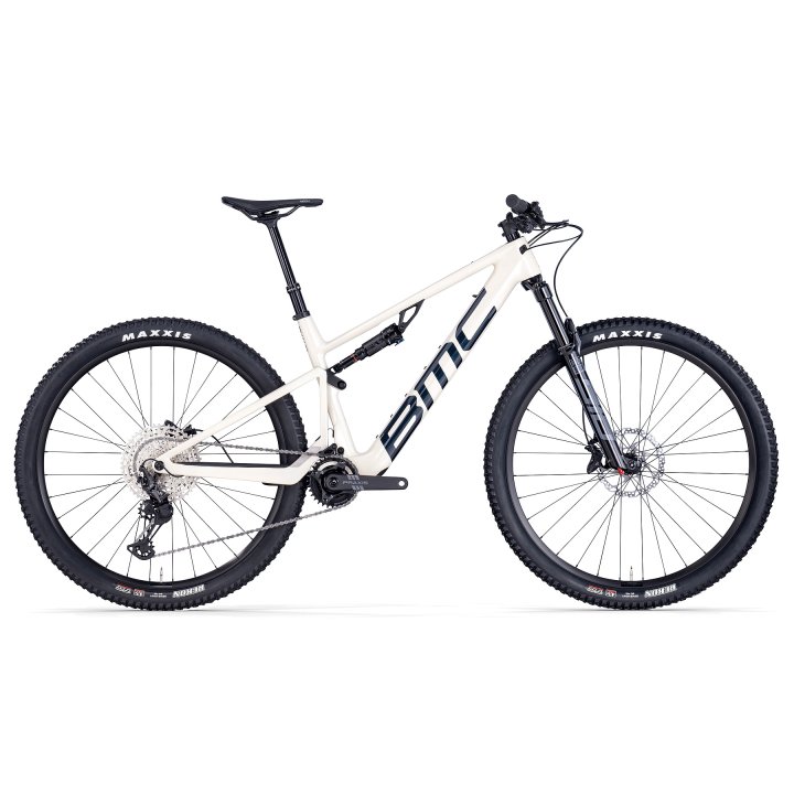 BMC Bicicleta Eléctrica de Montaña Carbono 29" - FOURSTROKE AMP LT TWO - 2026 - pearl white
