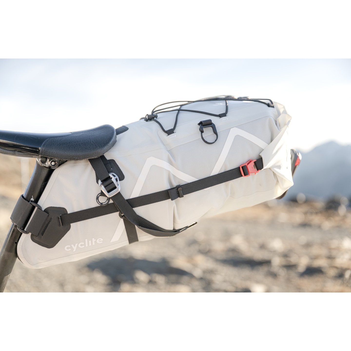 Cyclite Bolsa de Sillín - Saddle Bag / 02 - 12,9L - Gris claro - Imagen 8