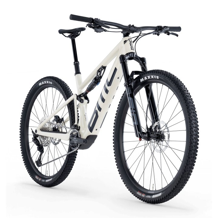 BMC Bicicleta Eléctrica de Montaña Carbono 29" - FOURSTROKE AMP LT TWO - 2026 - pearl white - Imagen 5
