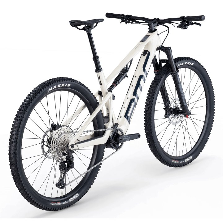 BMC Bicicleta Eléctrica de Montaña Carbono 29" - FOURSTROKE AMP LT TWO - 2026 - pearl white - Imagen 4