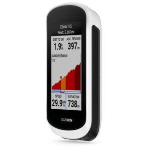 Garmin Pack Edge Explore 2 GPS Ciclocomputador con Soporte de Alimentación - blanco