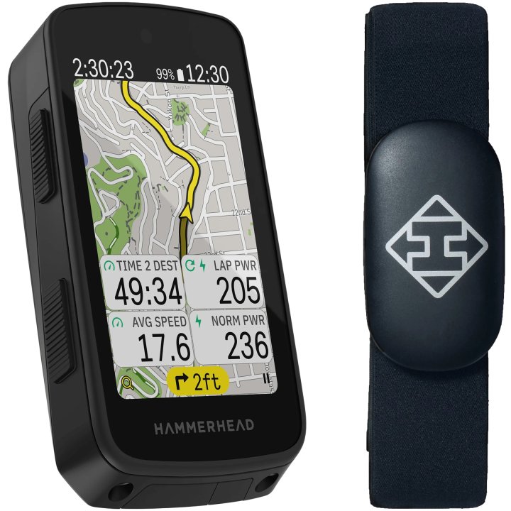 Hammerhead Ciclocomputador GPS - Karoo 3 + Sensor de Frecuencia Cardíaca 2.0 - C1