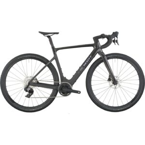 SCOTT Bicicleta Eléctrica Gravel Carbono - SOLACE GRAVEL 30 - 2026 - carbon black